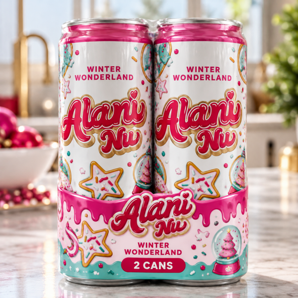 Alani Nu Winter Wonderland energy drink 2 pack, 12 fl oz cans