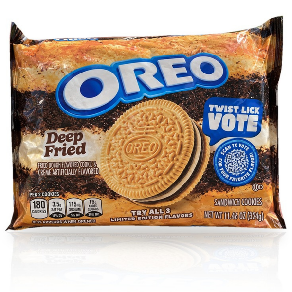 Oreo Deep Fried sandwich cookies limited edition 11.46 oz pack