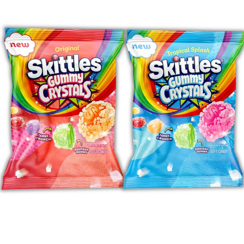 Skittles Gummy Crystals Just Entered the Gummy Cluster Game