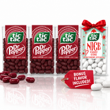 Tic Tac Dr Pepper mints 3 pack with bonus Tic Tac Nice Candy Cane