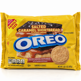 Oreo Salted Caramel Shortbread sandwich cookies family size pack