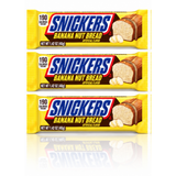 Snickers Banana Nut Bread candy bars, 3 pack