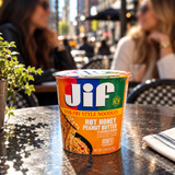 Jif Stir-Fry Style Noodles Hot Honey Peanut Butter ramen cup