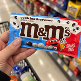 M&M's Mint Crunchy Cookie and Cookies and Creme candies
