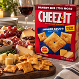 Cheez-It Smoked Gouda baked snack crackers