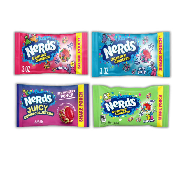 Nerds Gummy Clusters Share Pouch 4-Pack