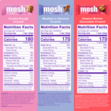 MOSH Mind Blowing Protein Bar Variety Pack, 15 Count