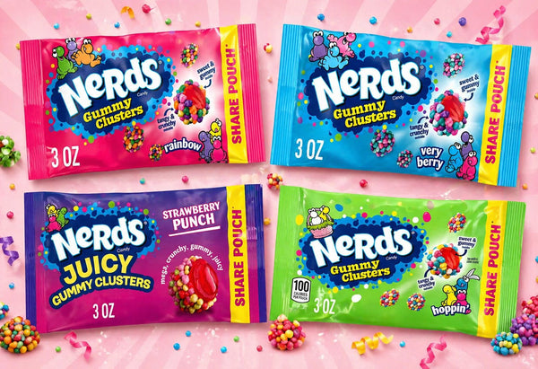 Nerds Gummy Clusters Share Pouch 4-Pack