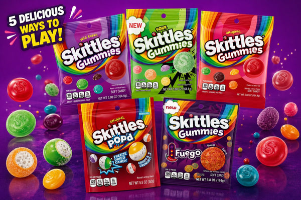 Skittles Gummies 5-Bag Variety Pack
